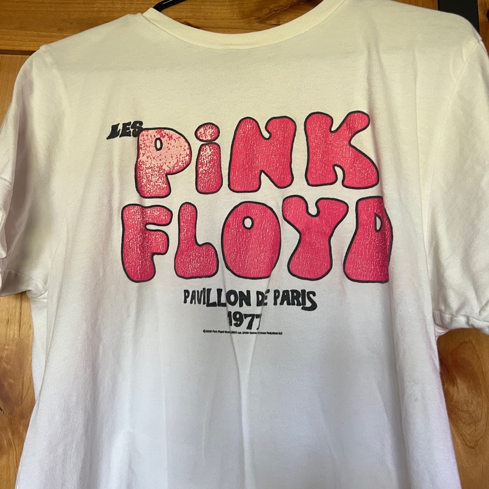 Small Pink Floyd Graphic TShirt - White